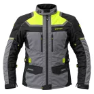 BEAST  BST-1002 Black/Grey/Fluo motoros kabát