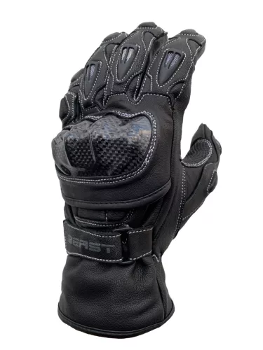BEAST BST-3062 Black motoros kesztyű