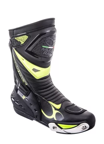 MUGEN RACE BOT-MNR-1490 Black/Neon motoros csizma
