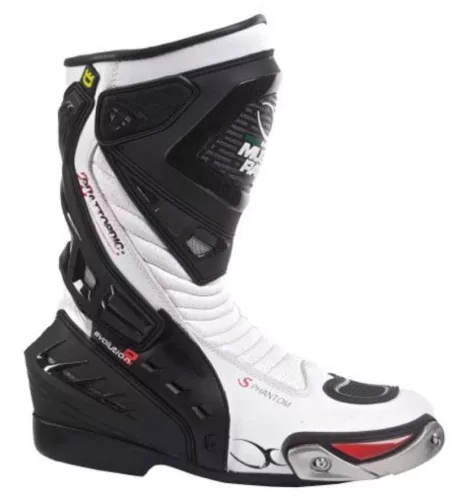 MUGEN RACE BOT-MNR-1490 fehér motoros csizma