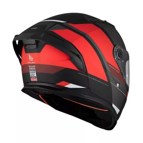 MT BRAKER SV CHENTO B5 MATT FEKETE / FEHÉR / PIROS