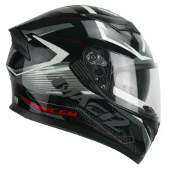 CGM 316G TAMPERE MACH2 Black/Red zárt bukósisak