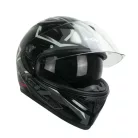 CGM 316G TAMPERE MACH2 Black/Red zárt bukósisak