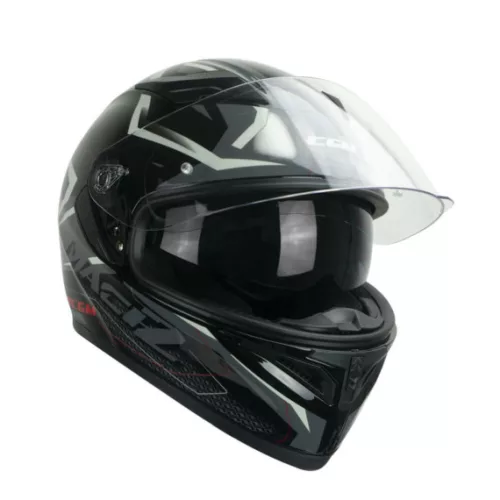 CGM 316G TAMPERE MACH2 Black/Red zárt bukósisak