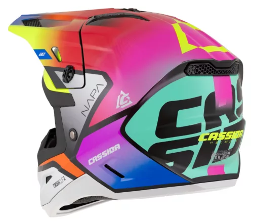 Cassida Cup 2 Napa Multicolor Cross bukósisak