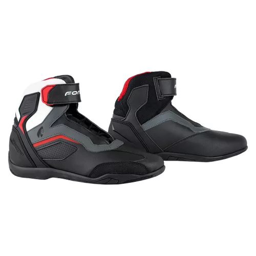 Forma Stinger Flow Evo Black/White/Grey/Red motoros cipő