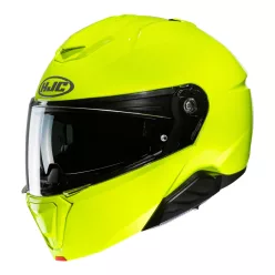 HJC I91 Fluo Green felnyitható bukósisak