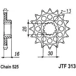 JTF 413 lánckerék