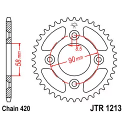 JTR 1213 lánckerék