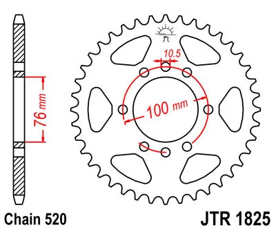 JTR 1825 lánckerék