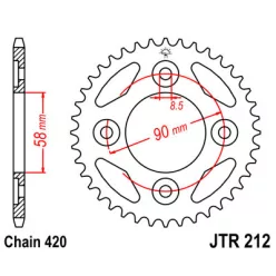 JTR 212 lánckerék