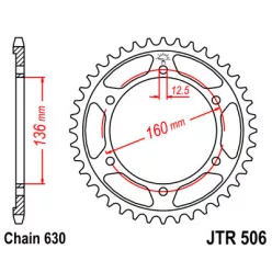 JTR 506 lánckerék