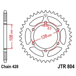 JTR 804 lánckerék