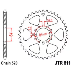 JTR 811 lánckerék