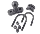 Kormányra, bukócsőre... szerelhető tartó adapter12,7-tól 31,7 mm-ig