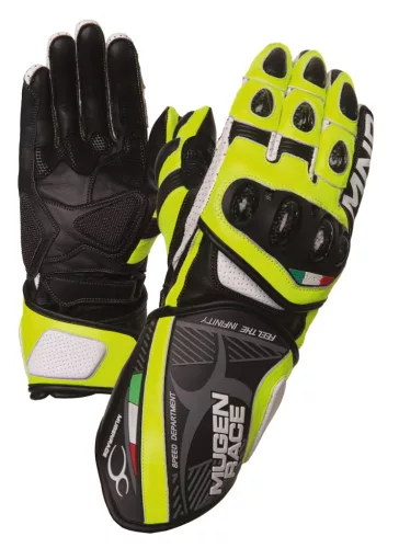 Mugen Race G-MNR-1570 Neon bőrkesztyű