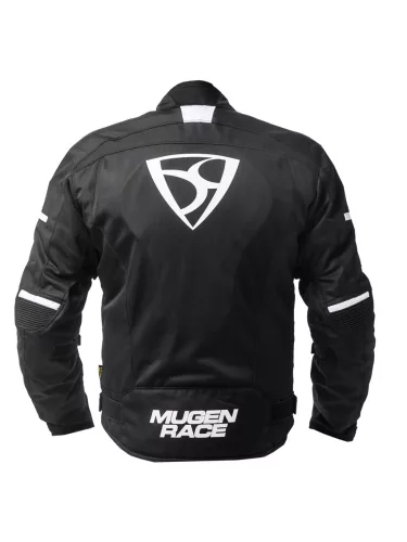 Mugen Race NJ-MNR- 1930 Black/White nyári motoros kabát