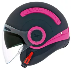 NEXX SX.10 Black/Pink nyitott bukósisak