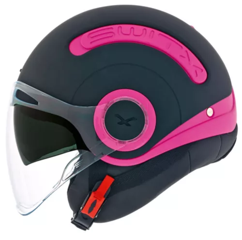 NEXX SX.10 Black/Pink nyitott bukósisak