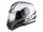 NZI COMBI 2 DUO Shock White/Black  Felnyitható Bukósisak