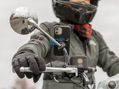 Quad Lock Telefontartó Tükörszárra (Scooter/ Motorcycle Mirror Mount)