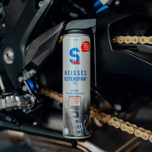 S100 FEHÉR LÁNCSPRAY SMART SZÓRÓFEJJEL 2.0 400 ML