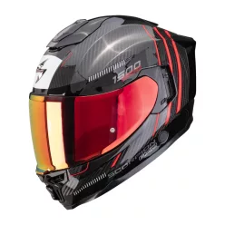 SCORPION EXO-1500 CARBON AIR ZITY BLACK/RED
