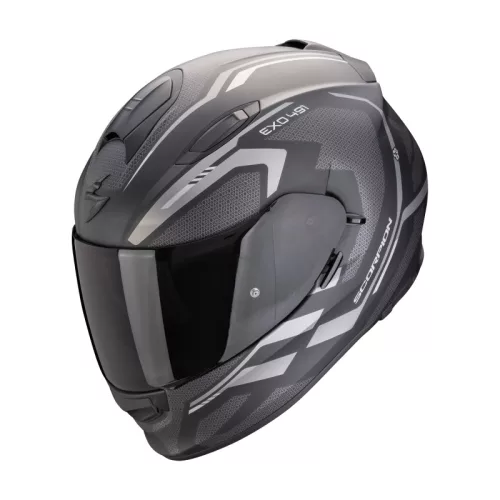SCORPION EXO-491 KRIPTA MATT BLACK/SILVER bukósisak
