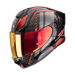 SCORPION EXO-530 EVO AIR THERAS METAL BLACK/RED