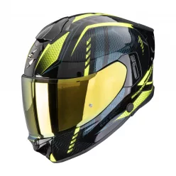 SCORPION EXO-530 EVO AIR THERAS BLACK/NEON YELLOW