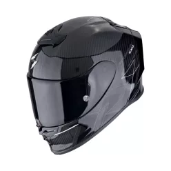   SCORPION EXO-R1 EVO CARBON AIR CYNERGY BLACK/WHITE zárt bukósisak