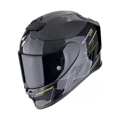   SCORPION EXO-R1 EVO CARBON AIR CYNERGY BLACK/NEON YELLOW zárt bukósisak