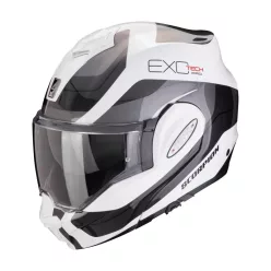 SCORPION EXO-TECH EVO PRO COMMUTA WHITE/SILVER
