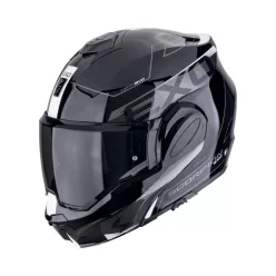 SCORPION EXO-TECH EVO TRAVELLER BLACK/WHITE