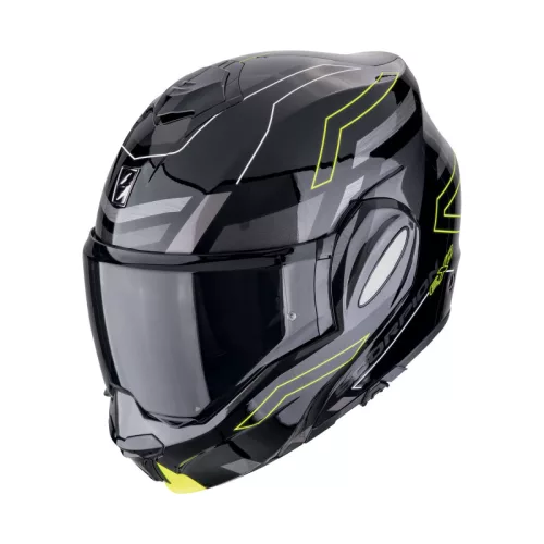 SCORPION EXO-TECH EVO CONQUER BLACK/NEON YELLOW