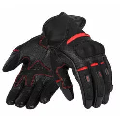 SECA AXIS MESH II BLACK/RED kesztyű