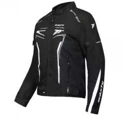 SEVENTY SD-JR65 Black/Grey/White motoros kabát