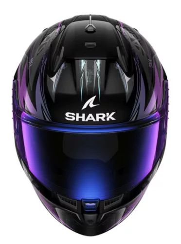 SHARK D-SKWAL 3 Blast-R Black/Green/Purple zárt bukósisak