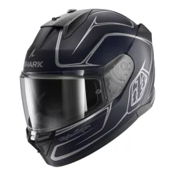 SHARK D-SKWAL 3 Drone Matt Blue/Grey zárt bukósisak