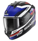 SHARK D-SKWAL 3 FIRSTLAP Matt Black/Red/Blue zárt bukósisak