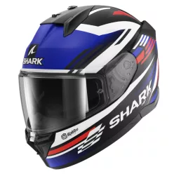   SHARK D-SKWAL 3 FIRSTLAP Matt Black/Red/Blue zárt bukósisak