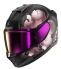 SHARK D-SKWAL 3 MAYFER MATT BLACK/PURPLE/GOLD zárt bukósisak
