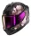 SHARK D-SKWAL 3 MAYFER MATT BLACK/PURPLE/GOLD zárt bukósisak