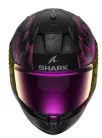 SHARK D-SKWAL 3 MAYFER MATT BLACK/PURPLE zárt bukósisak