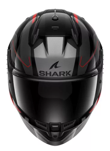 SHARK D-SKWAL 3 Sizler Black/Grey/Red zárt bukósisak