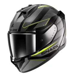 SHARK D-SKWAL 3 Sizler Black/Grey/Yellow zárt bukósisak