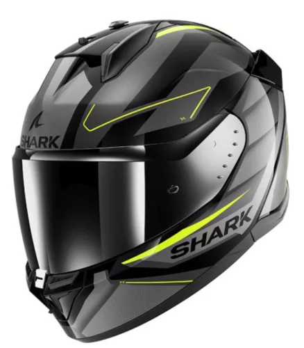 SHARK D-SKWAL 3 Sizler Black/Grey/Yellow zárt bukósisak