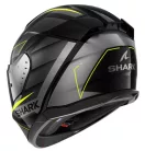 SHARK D-SKWAL 3 Sizler Black/Grey/Yellow zárt bukósisak