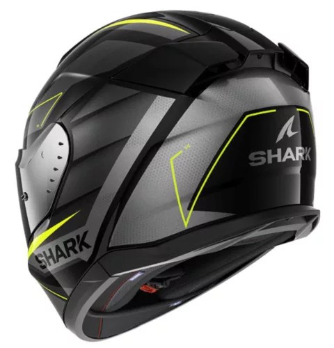 SHARK D-SKWAL 3 Sizler Black/Grey/Yellow zárt bukósisak