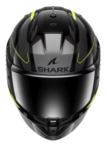 SHARK D-SKWAL 3 Sizler Black/Grey/Yellow zárt bukósisak